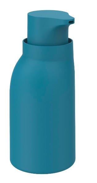Szappanadagoló Naime - kék, Modern, műanyag (8,5/18,8/8cm) - Premium Living