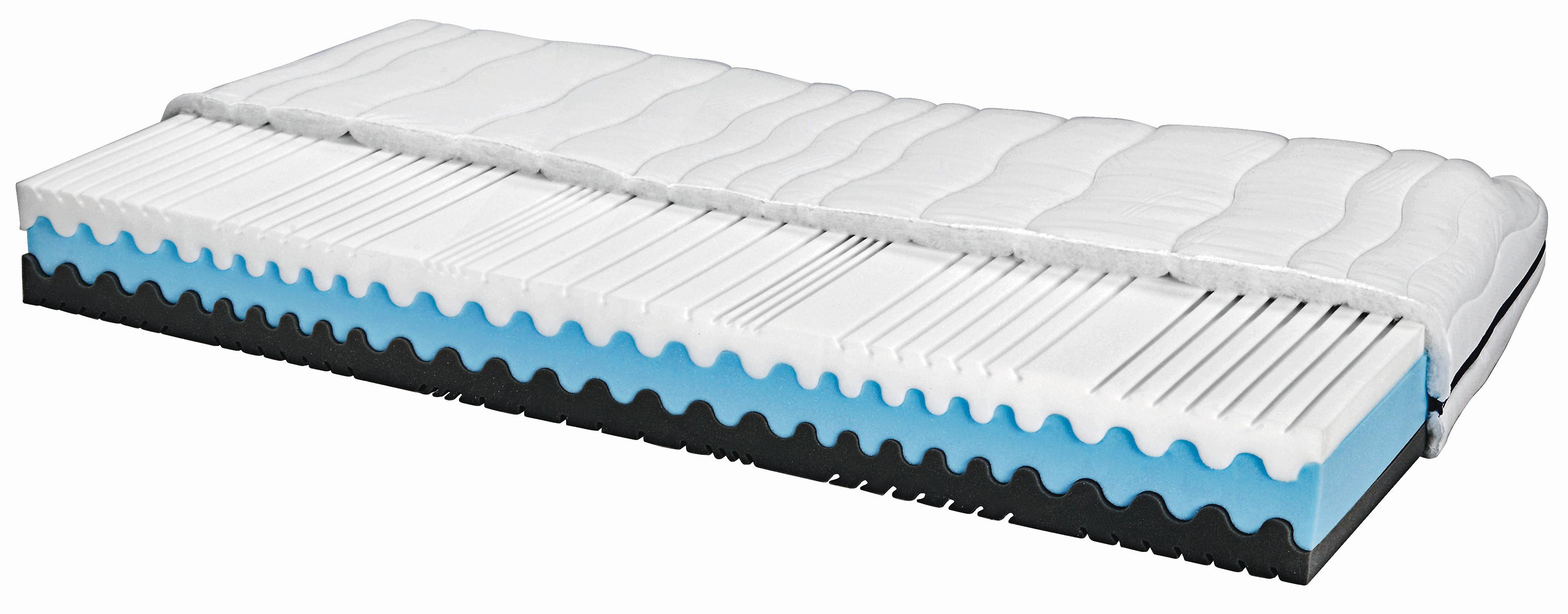 Madrac Od Komforne Pjene Silvy - bijela, Basics, tekstil (80/200cm) - Primatex
