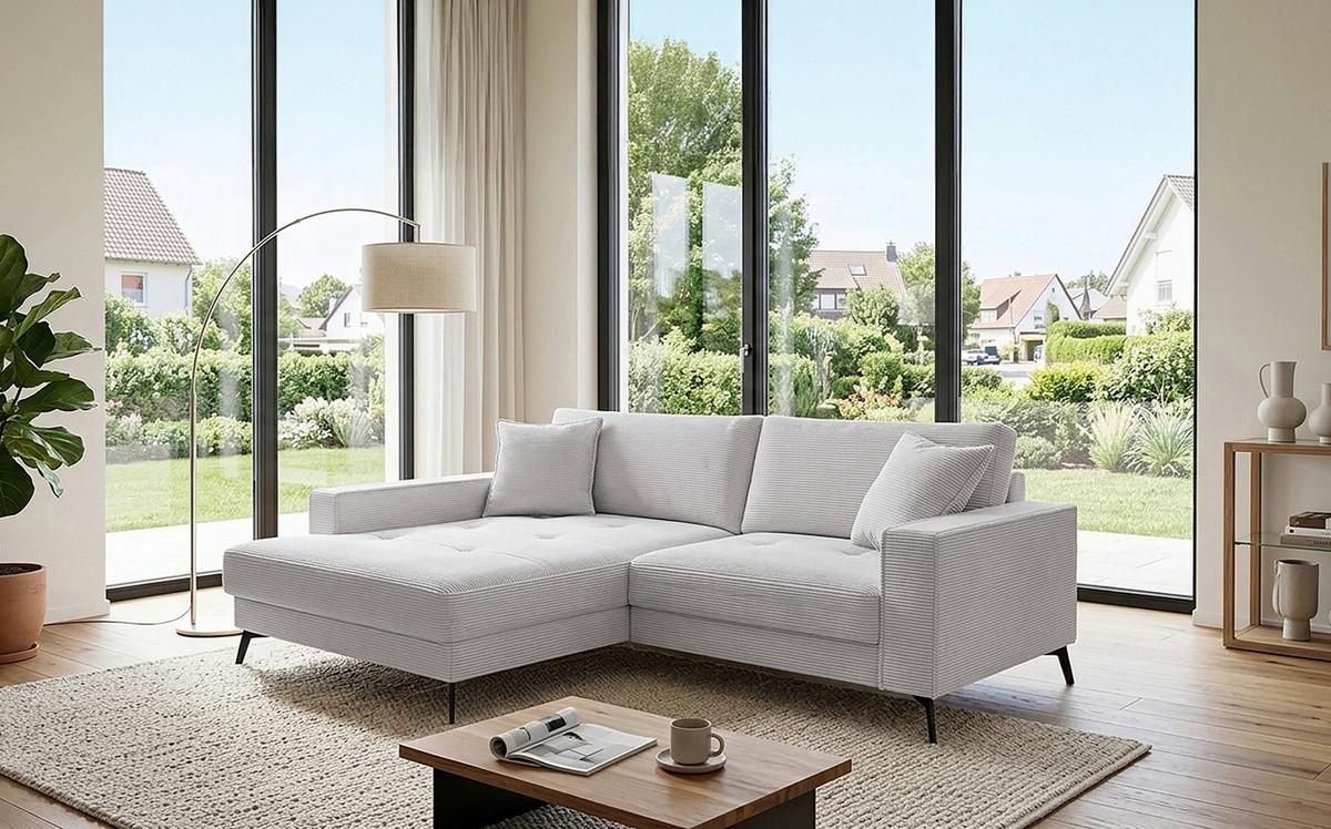 Coltar TED - gri deschis, Trend, textil (228/174cm) - Modern Living
