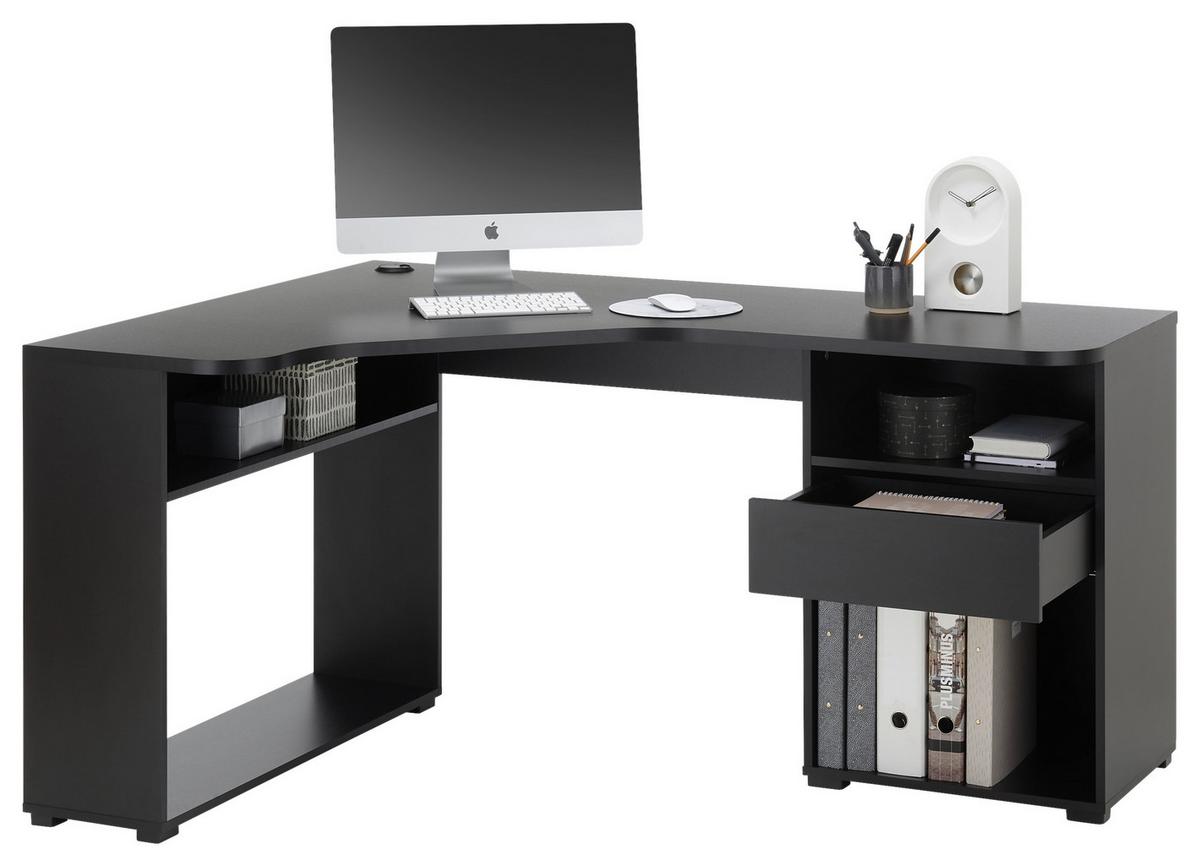 Gaming Miza Bc 3155, Črna, 110-150x50cm - črna, Design, leseni material (110/150/74/50cm) - MID.YOU