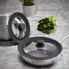 DECKEL-SET BLACK LINE - Schwarz, KONVENTIONELL, Glas/Kunststoff - Gourmesto