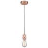 Schnurpendel Jannis max. 40 Watt - Kupferfarben, MODERN, Metall (120cm) - Modern Living