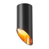 DECKENLEUCHTE LIPARI - Goldfarben/Schwarz, Trend, Metall (6/15cm) - MAYTONI