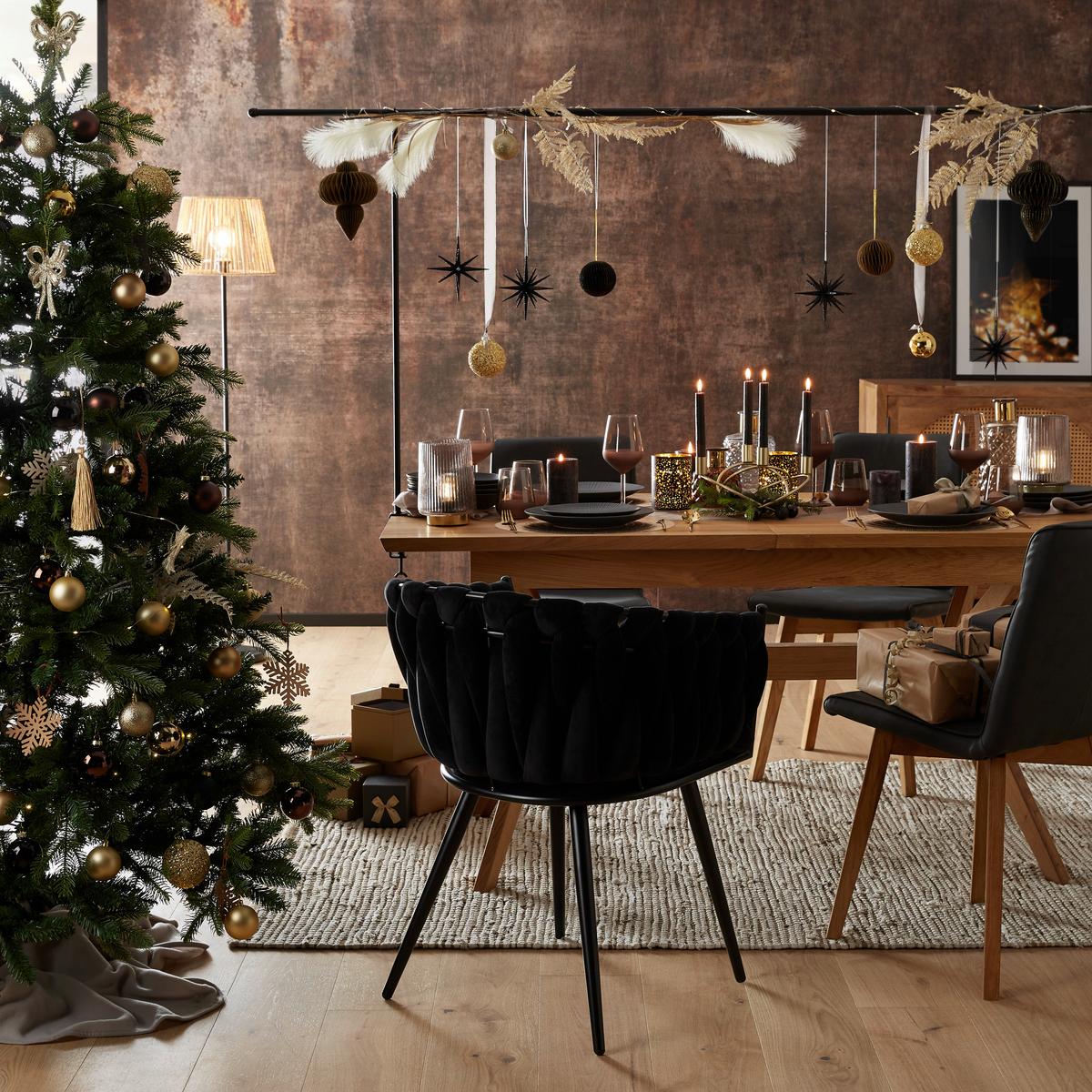 Weihnachtsbaum Brampton Grün - Basics, Kunststoff (127/185cm)