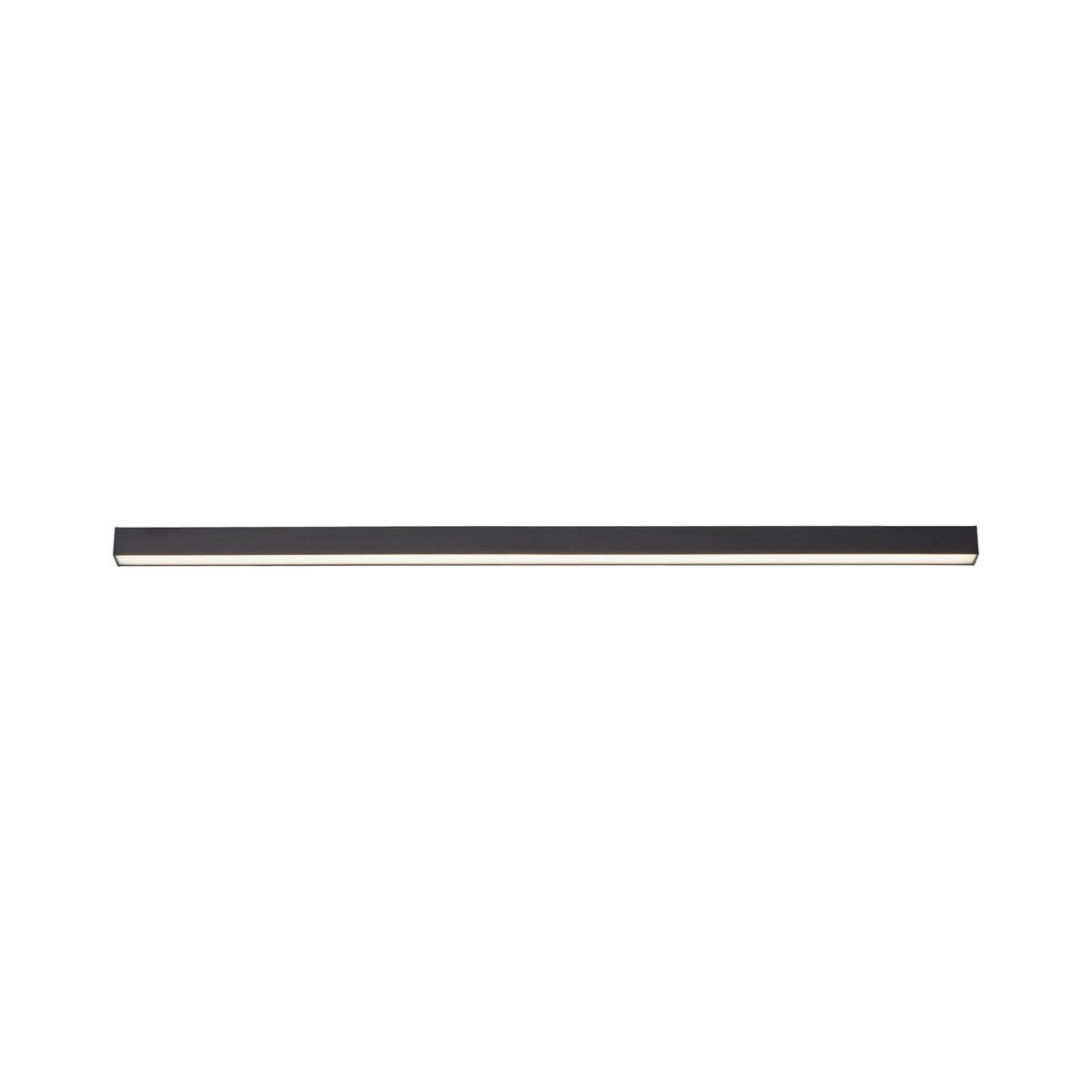 LAMPA SUFITOWA LED 6021-13 PURE-LINES - antracytowy, Design, tworzywo sztuczne/metal (110/3,8/3,9cm) - Neuhaus PURE