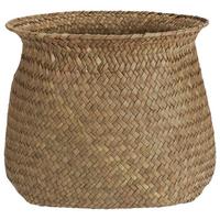 Kosár Jason - L - natúr színű, Modern, természetes anyagok/fém (27/18,5cm) - Modern Living