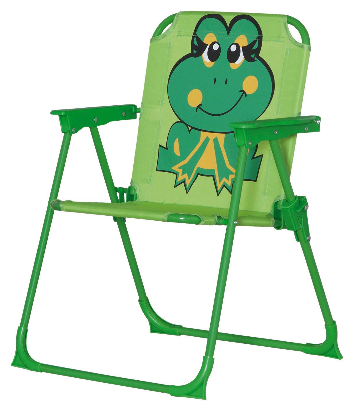 Kinder-Gartenset Froggy Grün - Grün, MODERN, Textil/Metall - Siena Garden