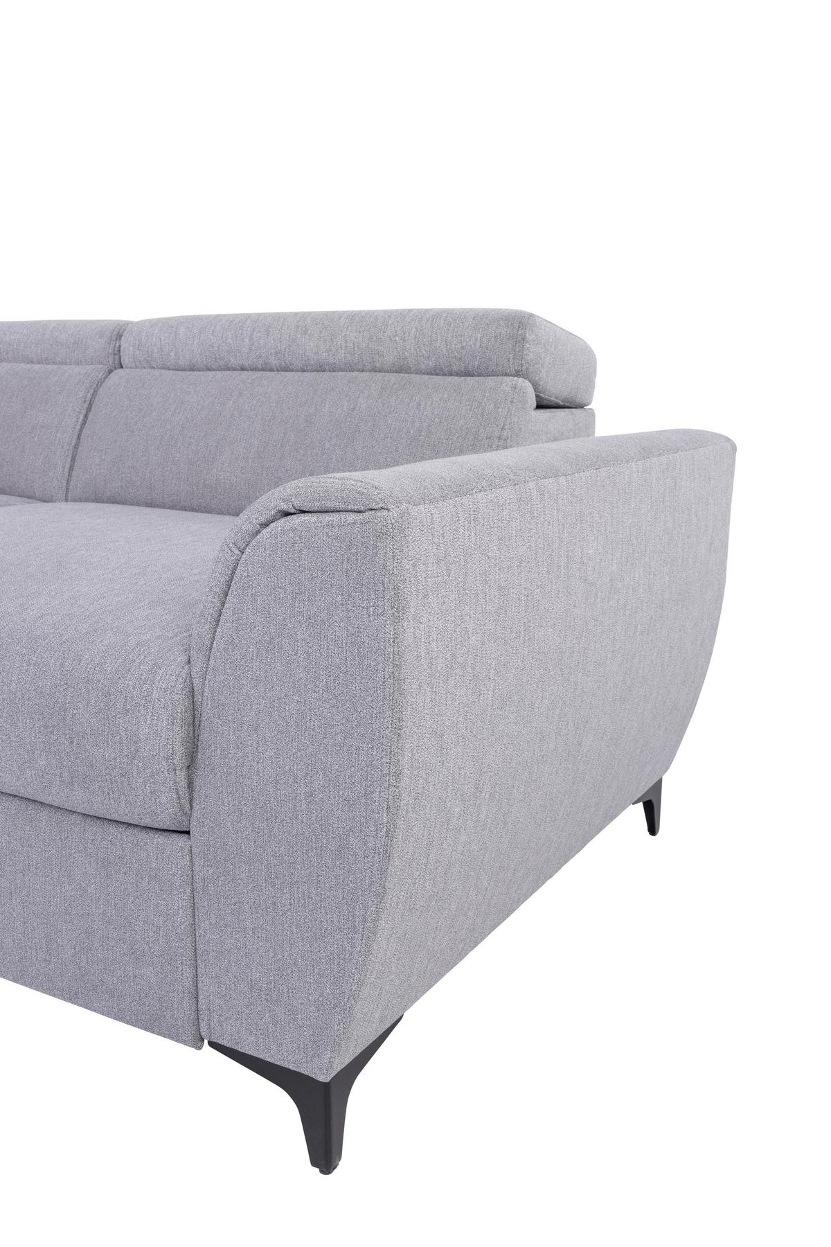 COLțAR LAPIS - gri, Konventionell, textil (217/255cm) - Modern Living