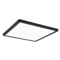 LED-Paneel Atria Shine in Schwarz max. 16 Watt - Schwarz, Basics, Kunststoff (29,3/29,3cm) - Paulmann