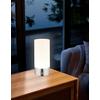 BORDSLAMPA KLEIN - opal/nickelfärgad, Klassisk, metall/plast (8,8/19cm) - Mömax