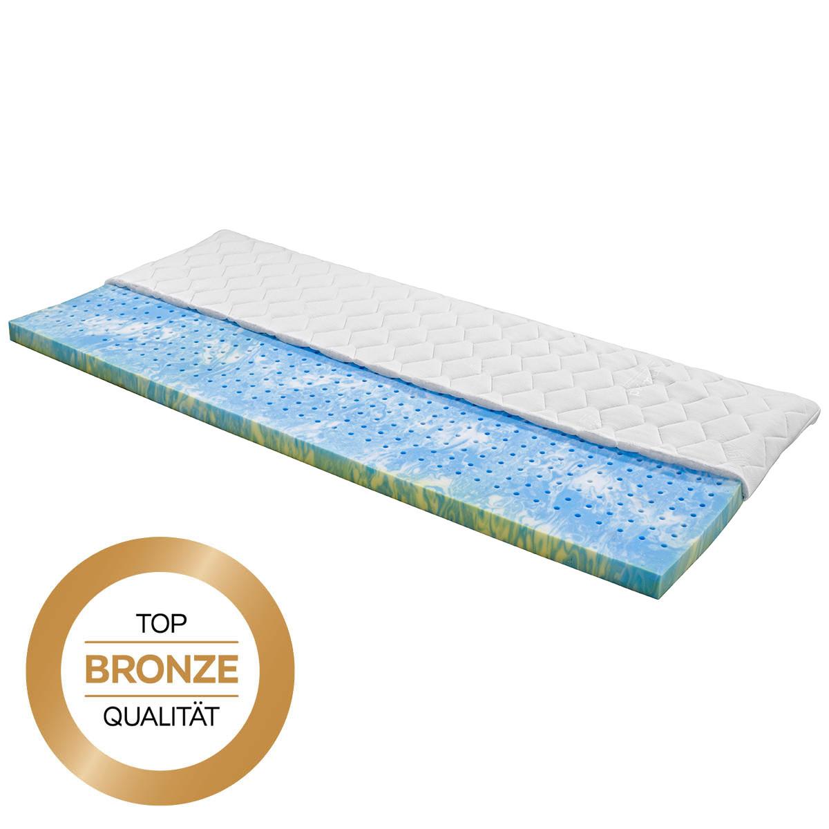 TOPER SIGMA - alb, textil (90/200cm) - Mömax