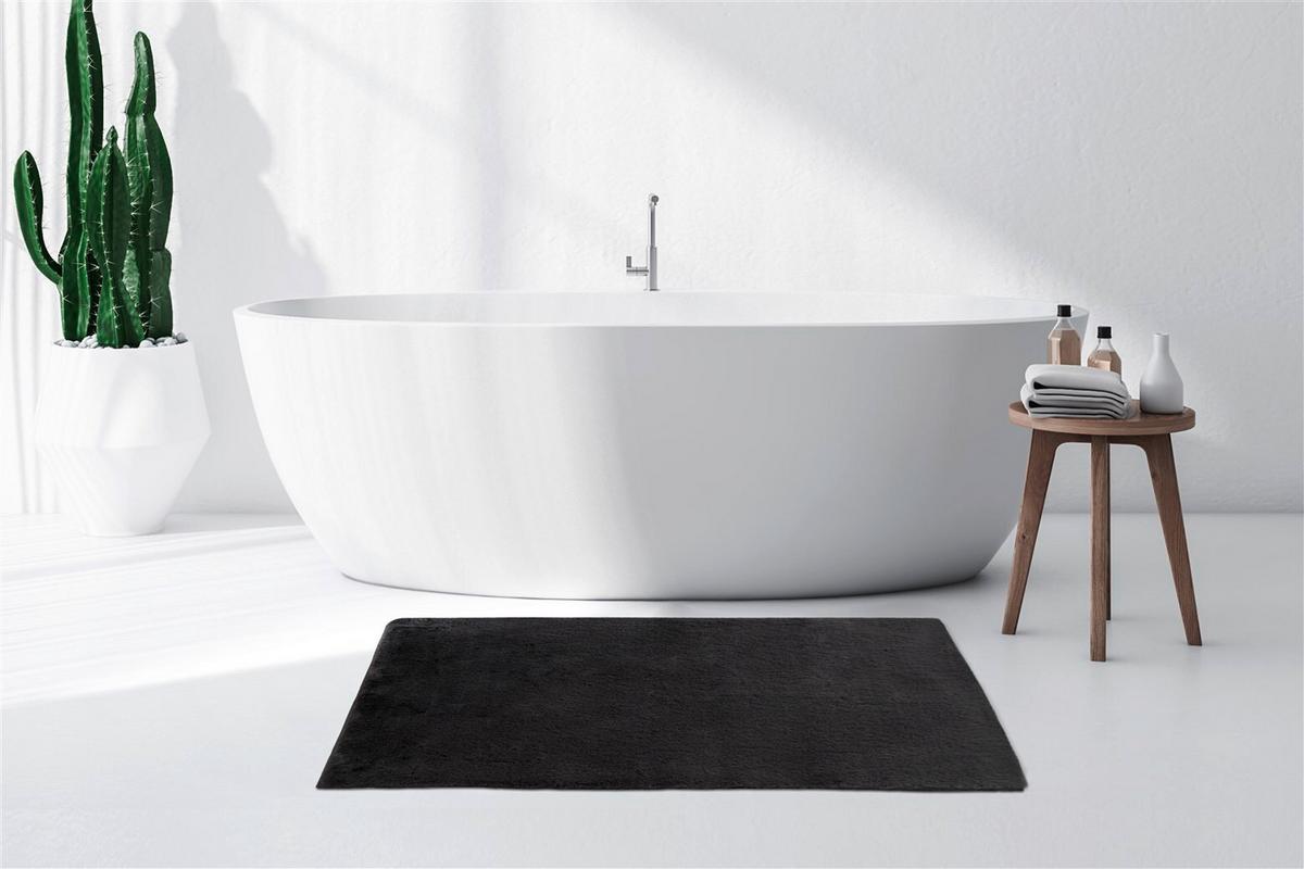 HOCHFLORTEPPICH RABBIT LIGHT 125 DUNKELGRAU - Dunkelgrau, Konventionell, Textil (70/130cm) - Kayoom