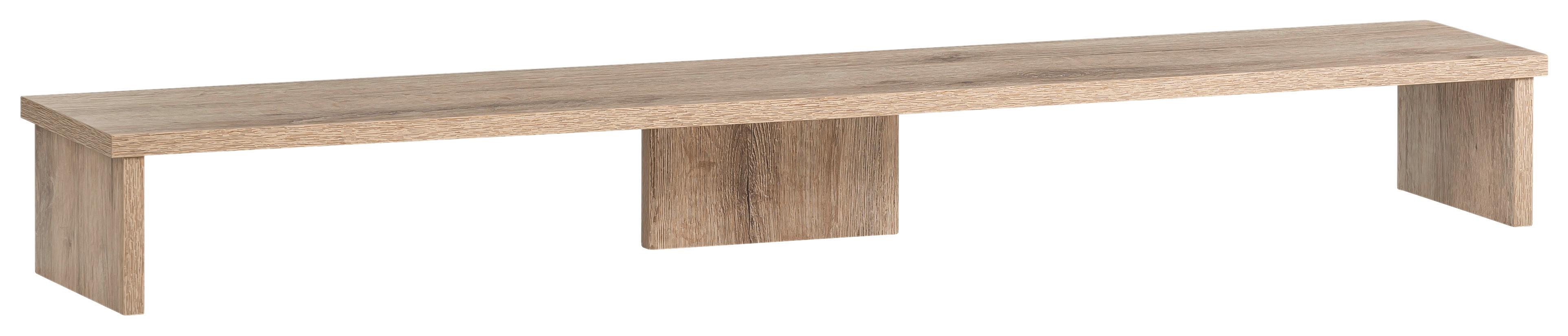 Bildschirmerhöhung Niels 1100 Wildeiche - Wildeiche, MODERN, Holzwerkstoff (110/12,7/20cm) - MID.YOU