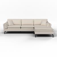 Coltar LANI - culoare natur, Modern, lemn/metal (296/86/170cm) - Bessagi Home