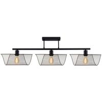 LAMPA SUFITOWA DARYA - czarny, Design, metal (110/12/31cm) - Collet's Monde