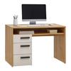BUREAU CASA MIA - Kasjmir/Antraciet, Konventionell, Houtcomposiet/Metaal (110/76/60cm) - Mömax