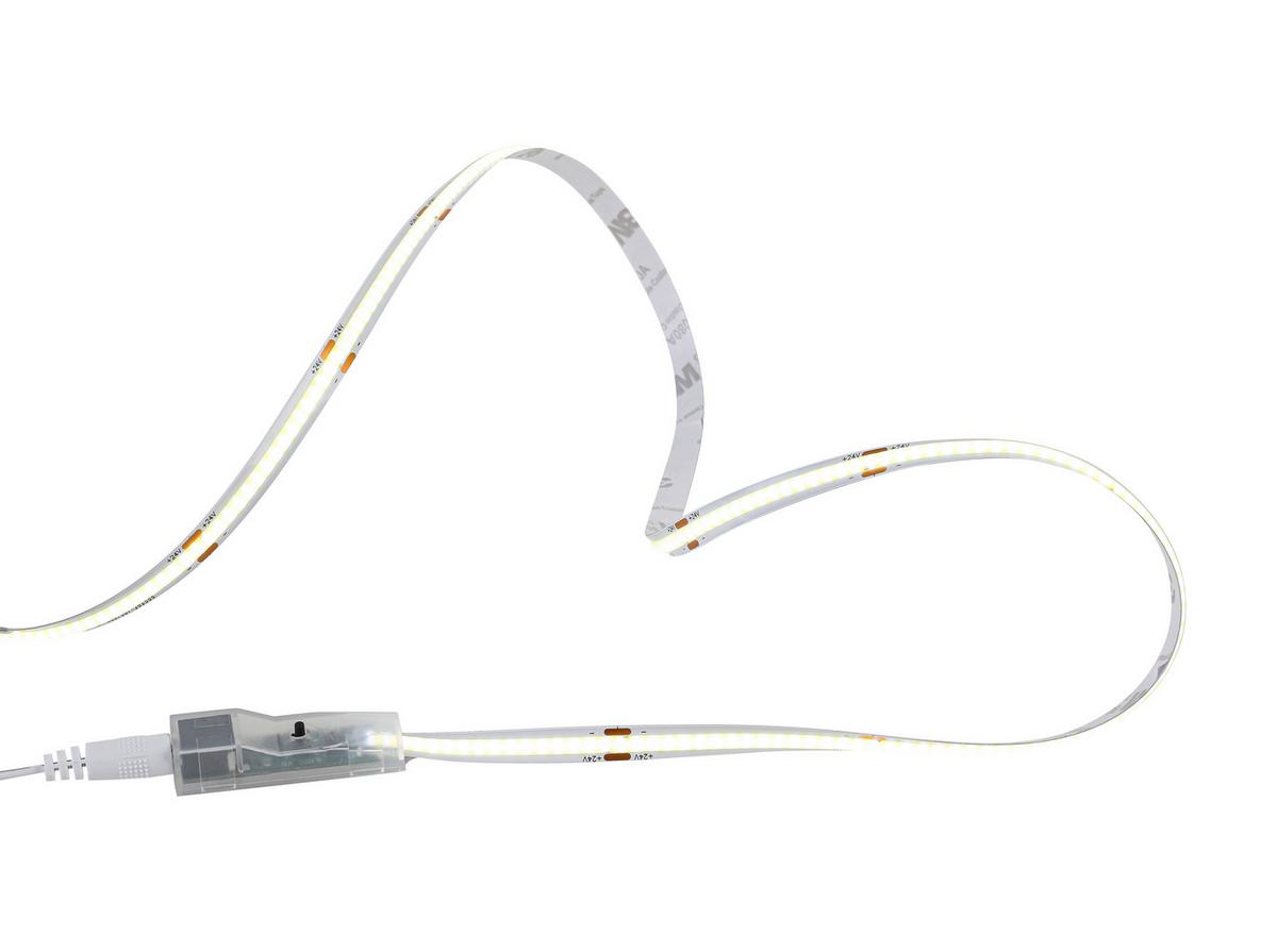 Led-trak Hoch - bela, Moderno, umetna masa (500cm) - Mömax