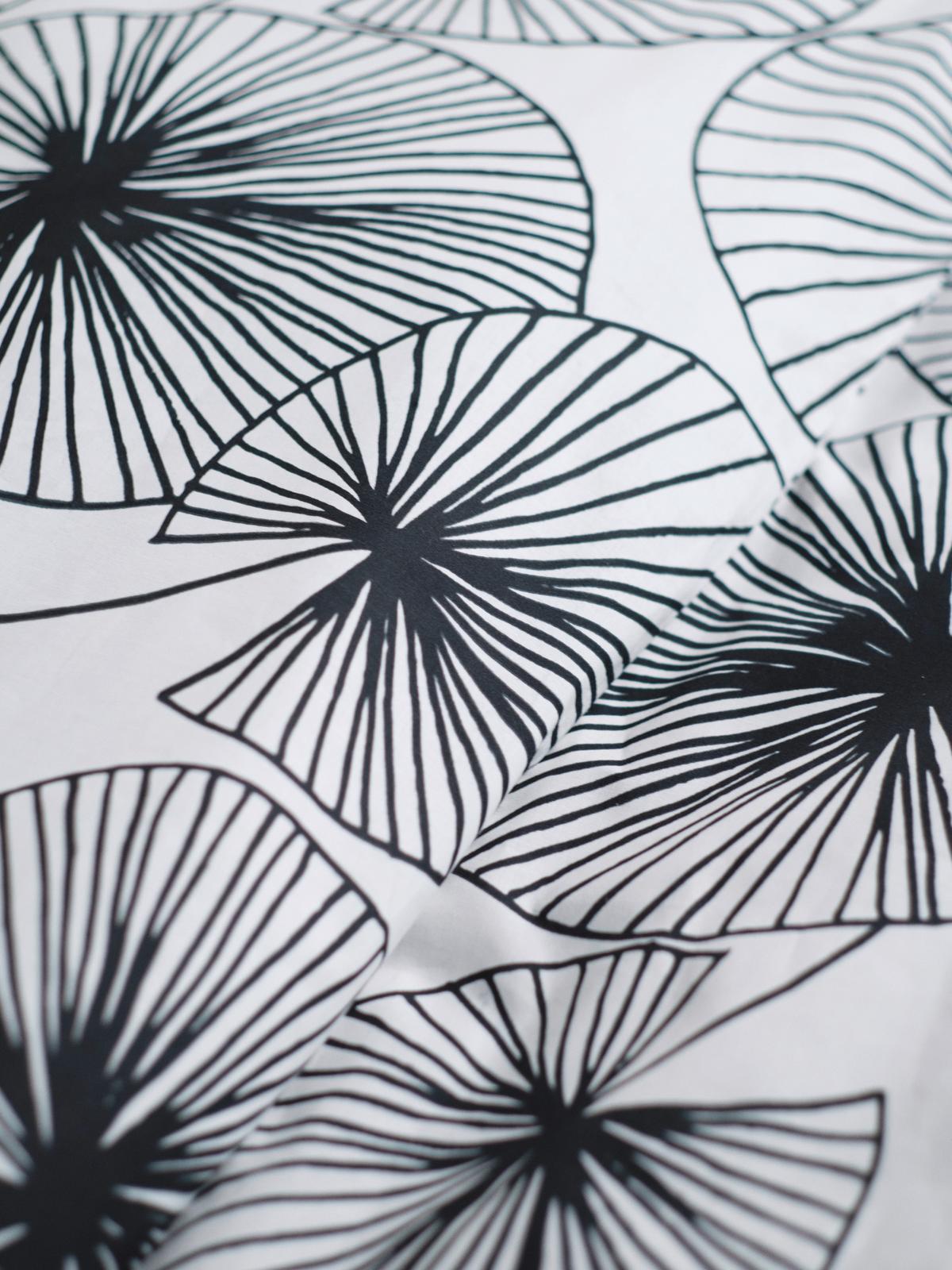 Ágyneműhuzat-garnitúra Thekla - fekete/fehér, Natur, textil (140/200cm) - Bessagi Home