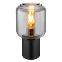 Namizna Svetilka 21004s - črna, Design, kovina/steklo (13/24cm) - Globo