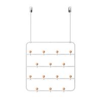WIESZAK ŚCIENNY 1004045-660 - biały, Basics, metal (36/60/9cm) - Umbra