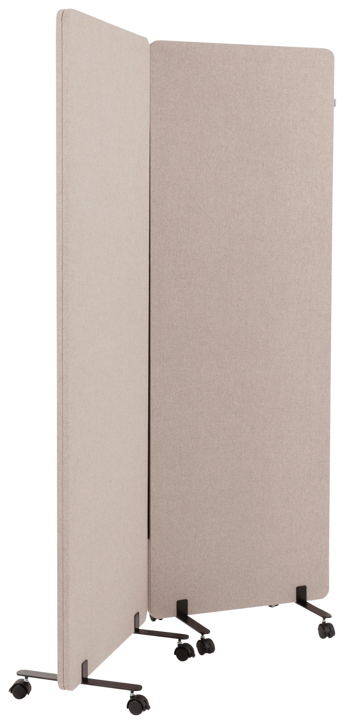 Pregradna Stena Flexmiut, Taupe - rjavosiva, Basics, kovina/umetna masa (60/177/35cm) - MID.YOU