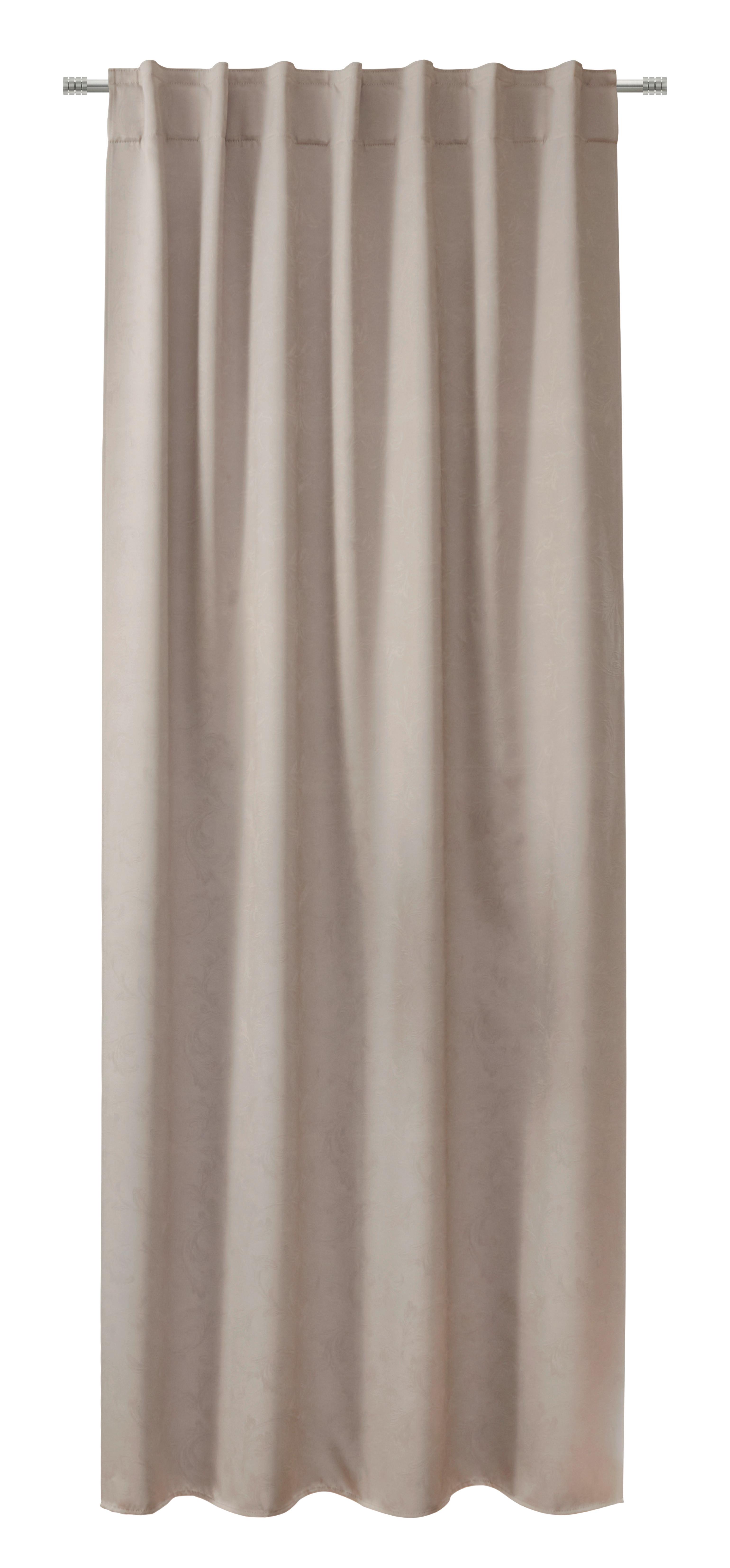Zavjesa Za Zamračivanje Alva - taupe, Moderno, tekstil (140/245cm) - Premium Living