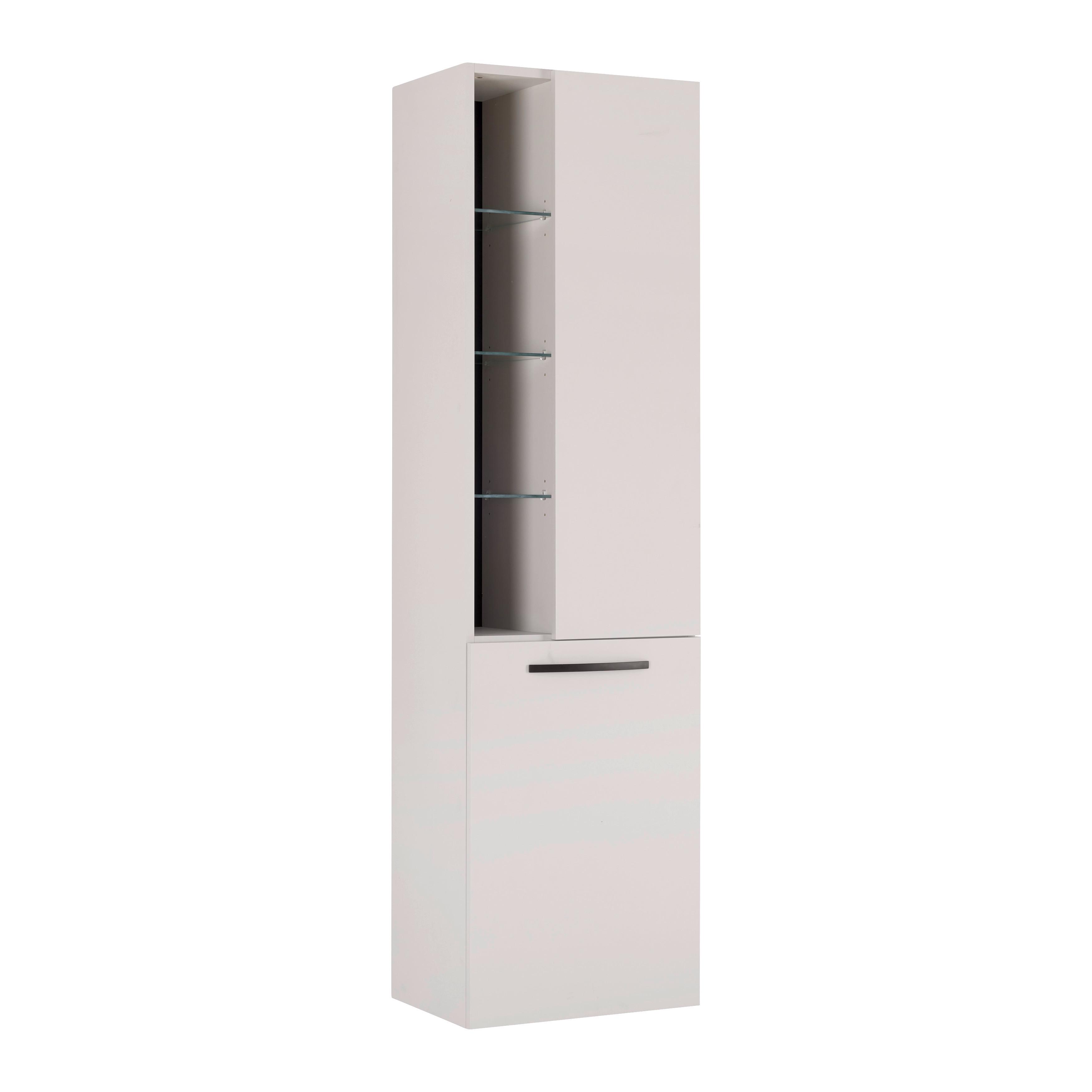 HÖGSKÅP FLORENZ -EXKLUSIV- - svart/kashmir, Modern, metall/trämaterial (50/180/190/35cm) - Mömax