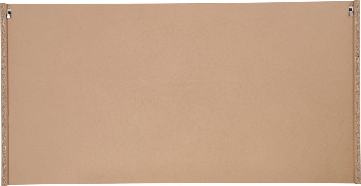 Kuhinjska Zgornja Omarica Merle, Barva Hrasta, Siva - srebrne barve/siva, Basics, kovina/steklo (110/56,1/34,6cm) - Respekta