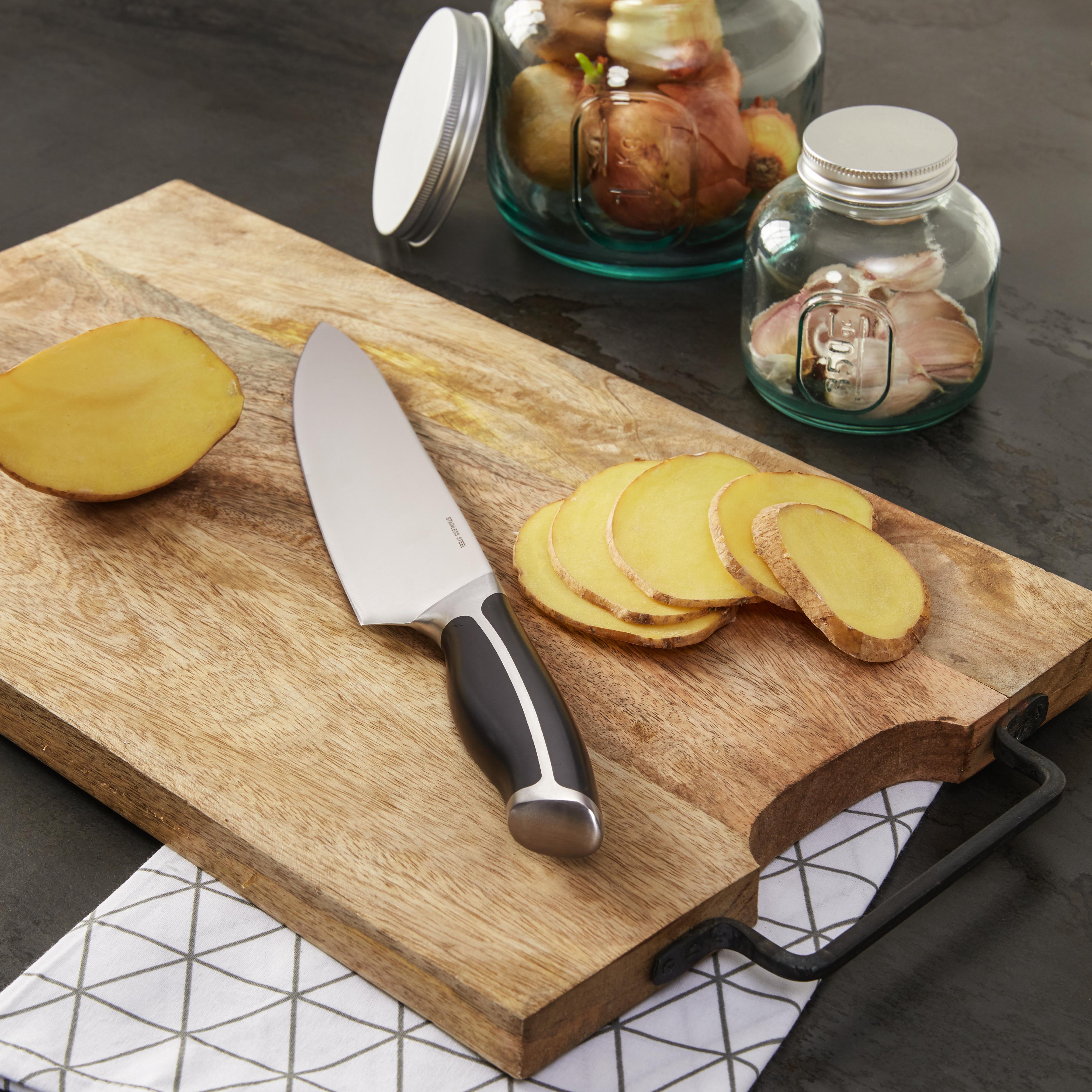 Schneidebrett BBQ aus Mangoholz - Holz (47/26/2,1cm)