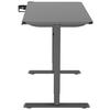 GAMINGTAFEL JACK - Zwart, Modern, Houtcomposiet/Kunststof (120/70-115/60cm) - Mömax