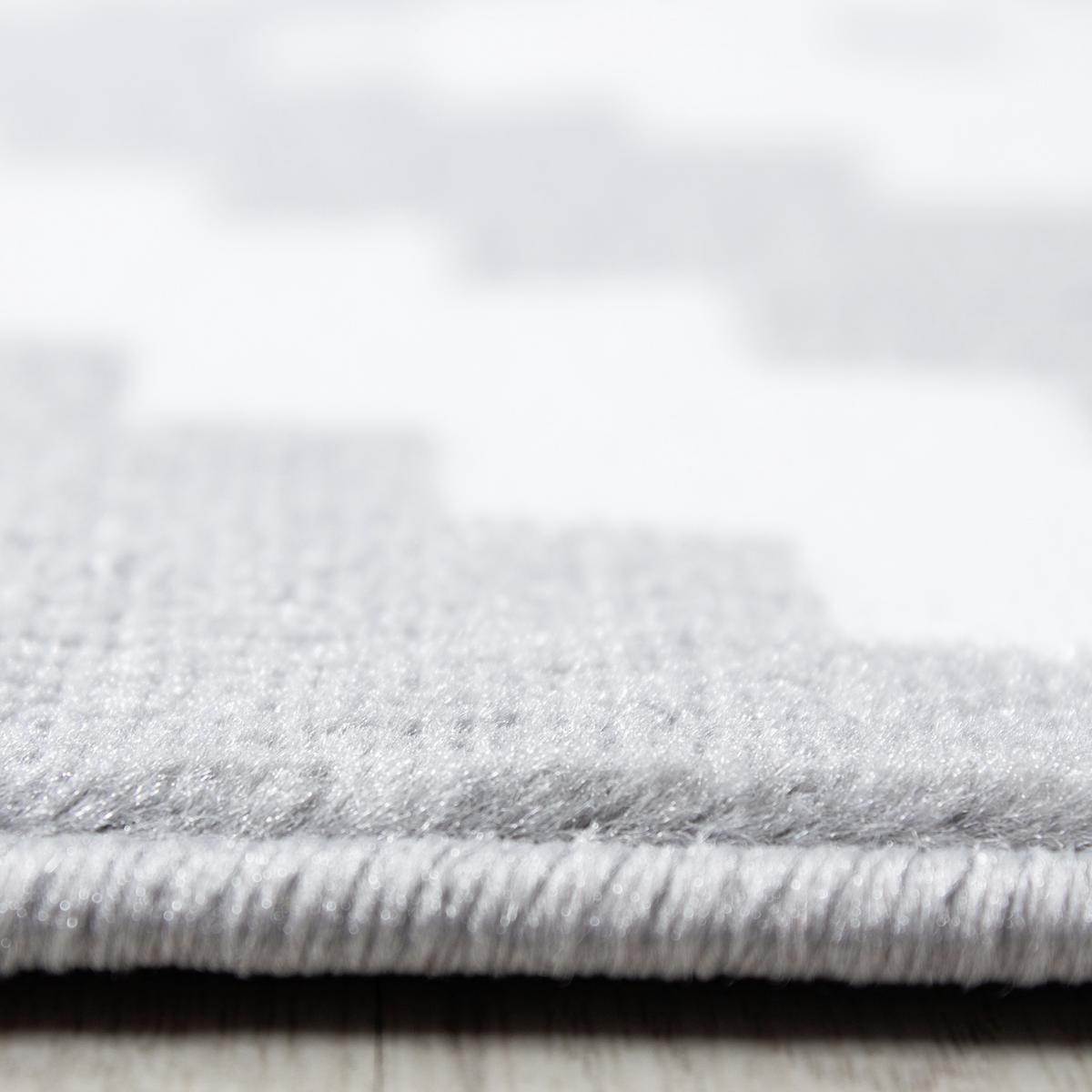 Webteppich Plus Grey Grau ca. 120x170cm - Grau, KONVENTIONELL, Textil (120/170cm) - Novel