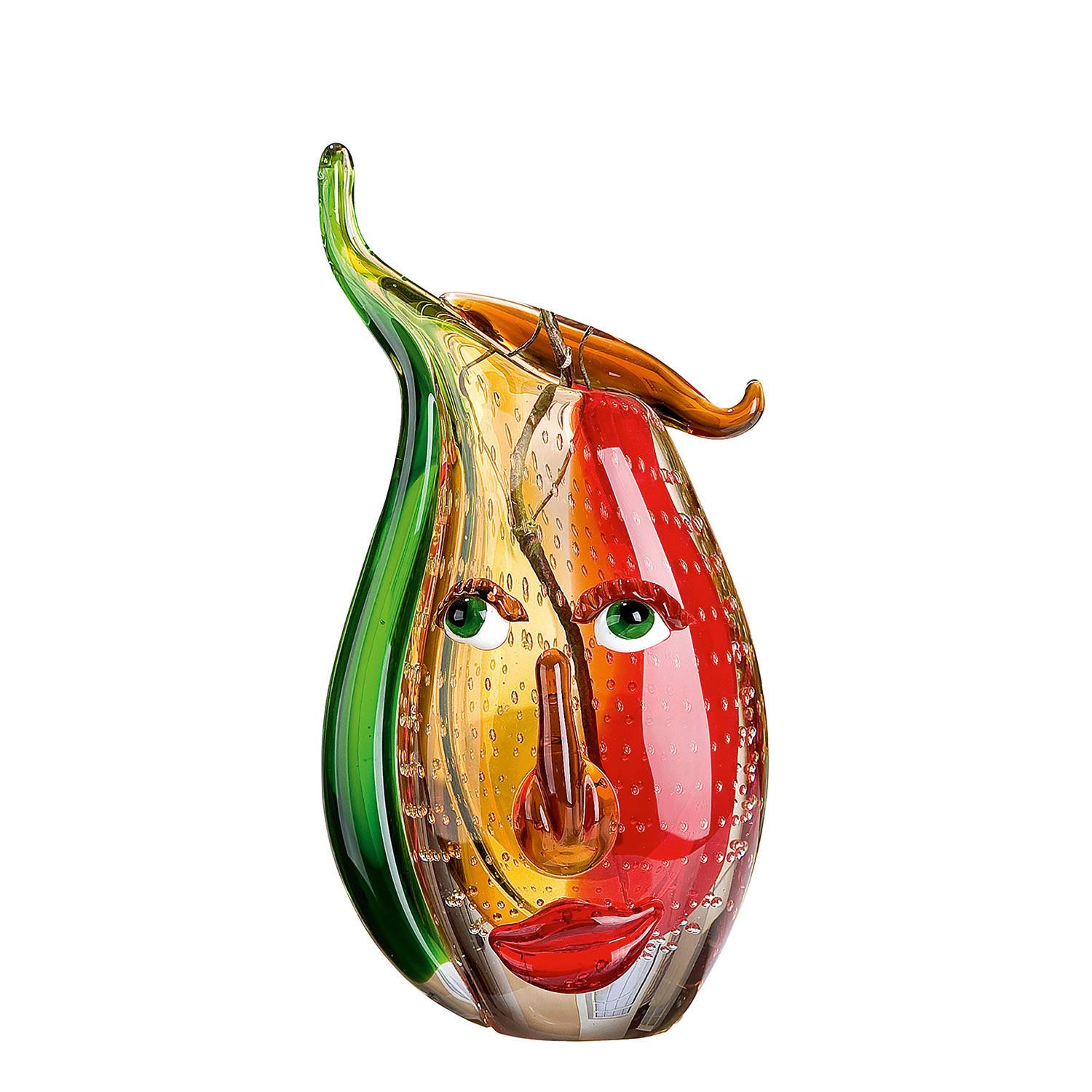 Vase Multicolor - Multicolor, Basics, Glas (22/31/7cm)