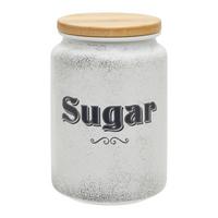 Vorratsdose Vintage Sugar Weiß ca. 0,85 l - Weiß, ROMANTIK / LANDHAUS (8,5/14cm) - Mömax
