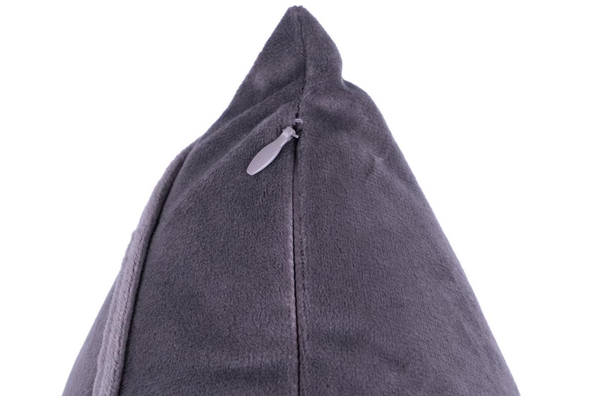 KUSCHELSET PAULINA 125 2ER-SET - Graphitfarben, Konventionell, Textil (130/170/1,7cm)