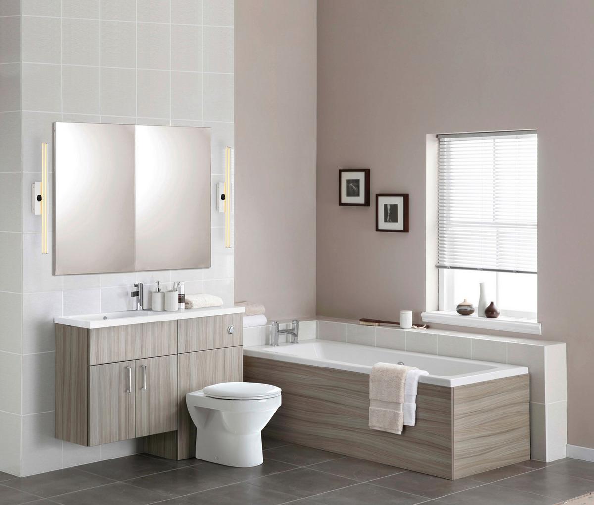 Stenska Led-svetilka Julia, S Sijalko - barve kroma/opal, Design, kovina/umetna masa (10/6,2/61cm) - Globo