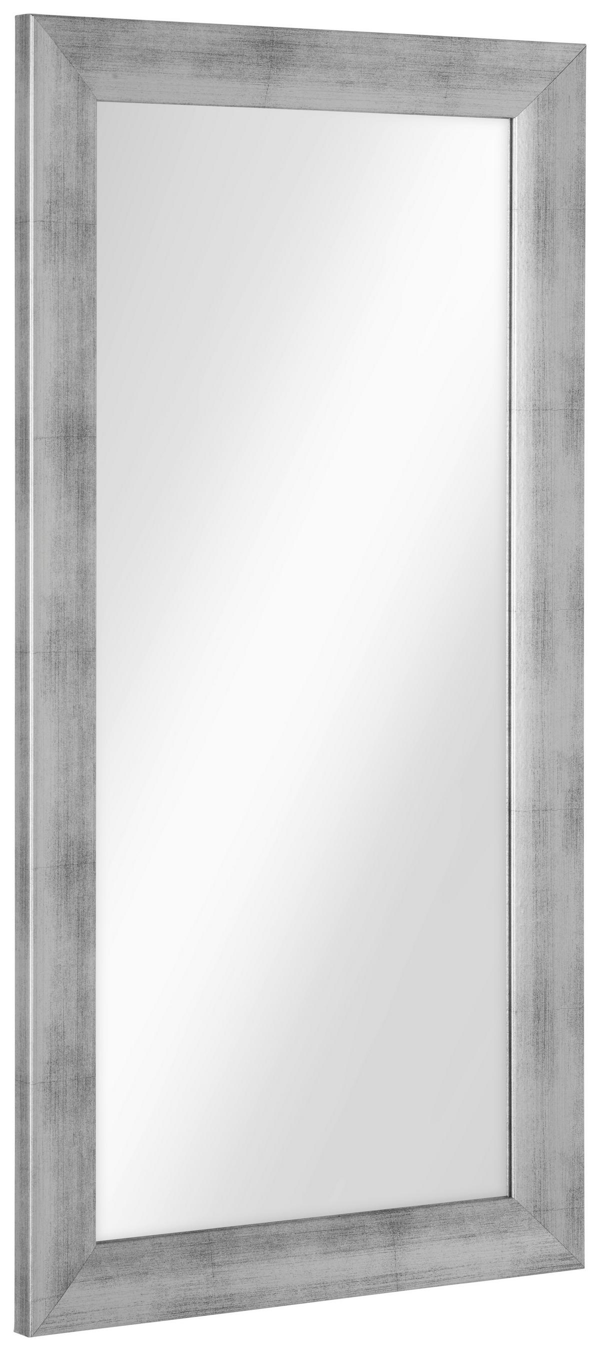 Wandspiegel Silberfarben - Silberfarben, Lifestyle, Glas/Holzwerkstoff (40/80cm) - Mömax