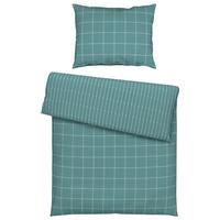 BETTWÄSCHESET KARO ALLOVER - Blau, Konventionell, Textil (160/210cm) - Mömax