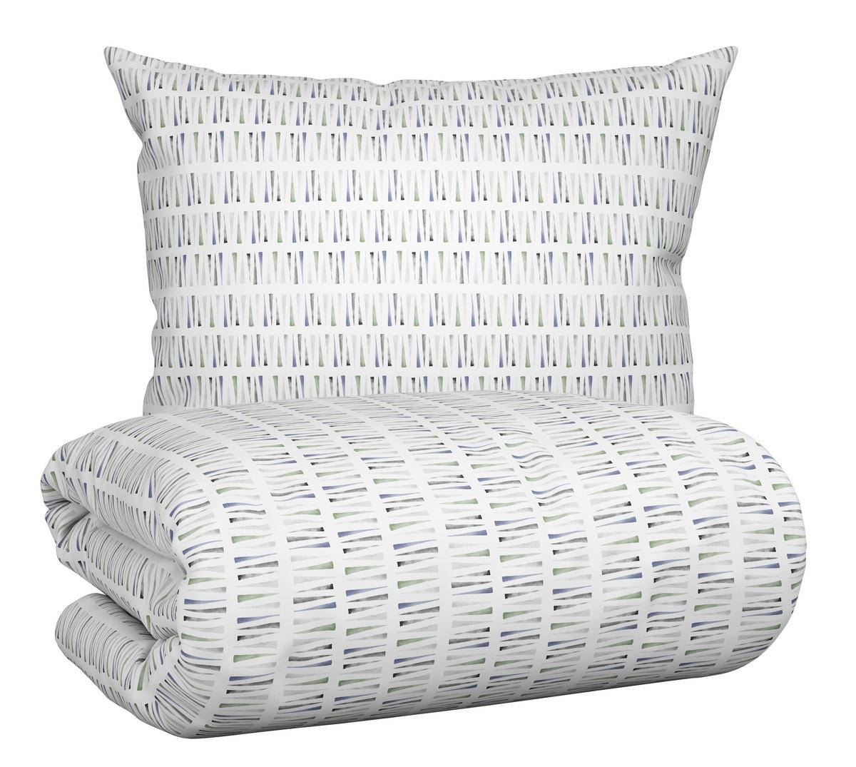 Bettwäsche Raul ca. 160x210cm - Grün, Konventionell, Textil (160/210cm) - Modern Living