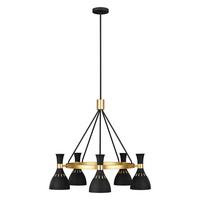 Luster Joan Fe-Joan5-Mb - boje mjeda/crna, Konvencionalno, metal (81.3/89.3 cm) - Elstead Lighting