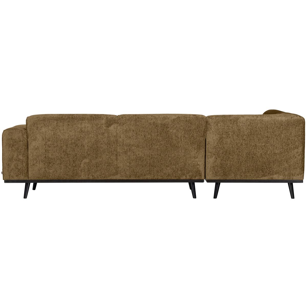 ECKSOFA Statement Gelb S: 210x274cm - Gelb/Schwarz, Design, Holz/Textil (210/274cm) - Livetastic