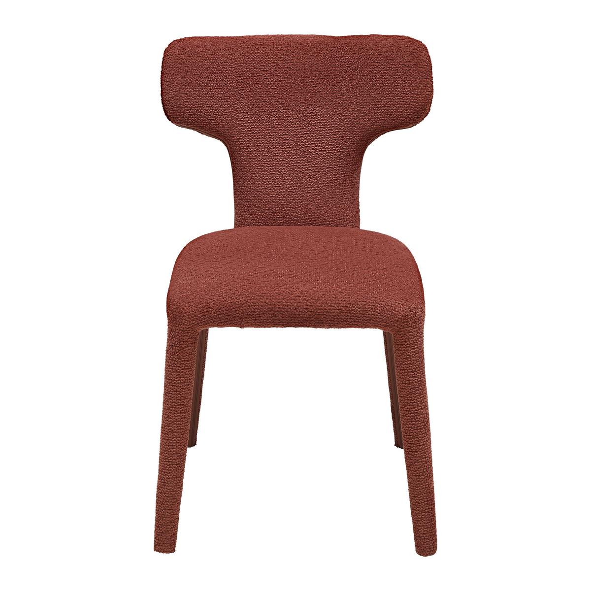 Stuhl Finja Dunkelrot - Rot/Dunkelrot, MODERN, Textil/Metall (51/62/81cm) - Mömax