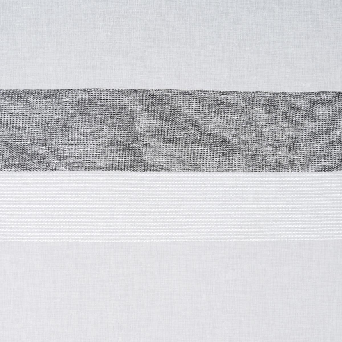 ZASŁONA PANELOWA LEA - antracytowy/kolor srebrny, Basics, tkanina (60/245cm) - Novel