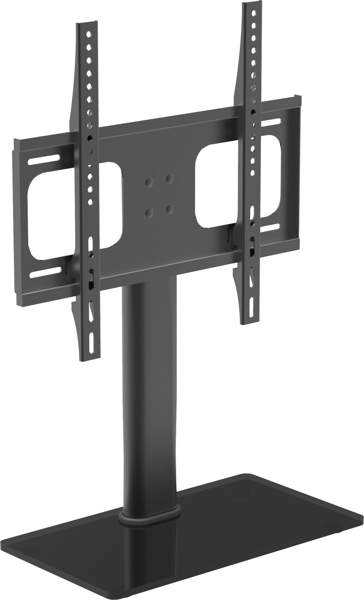 Stojalo Za Tv B-tts 400, Črna - črna, Basics, kovina/steklo (46/67,4/24cm) - MID.YOU