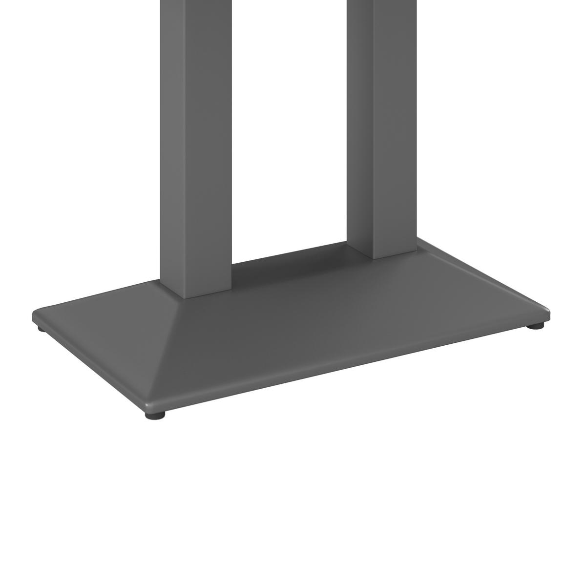 DiningLoungeset Pergolina Weiß Metall/Outdoorstoff +Abdeckung - Schwarz/Weiß, MODERN, Kunststoff/Textil (194/245cm) - Bessagi Garden