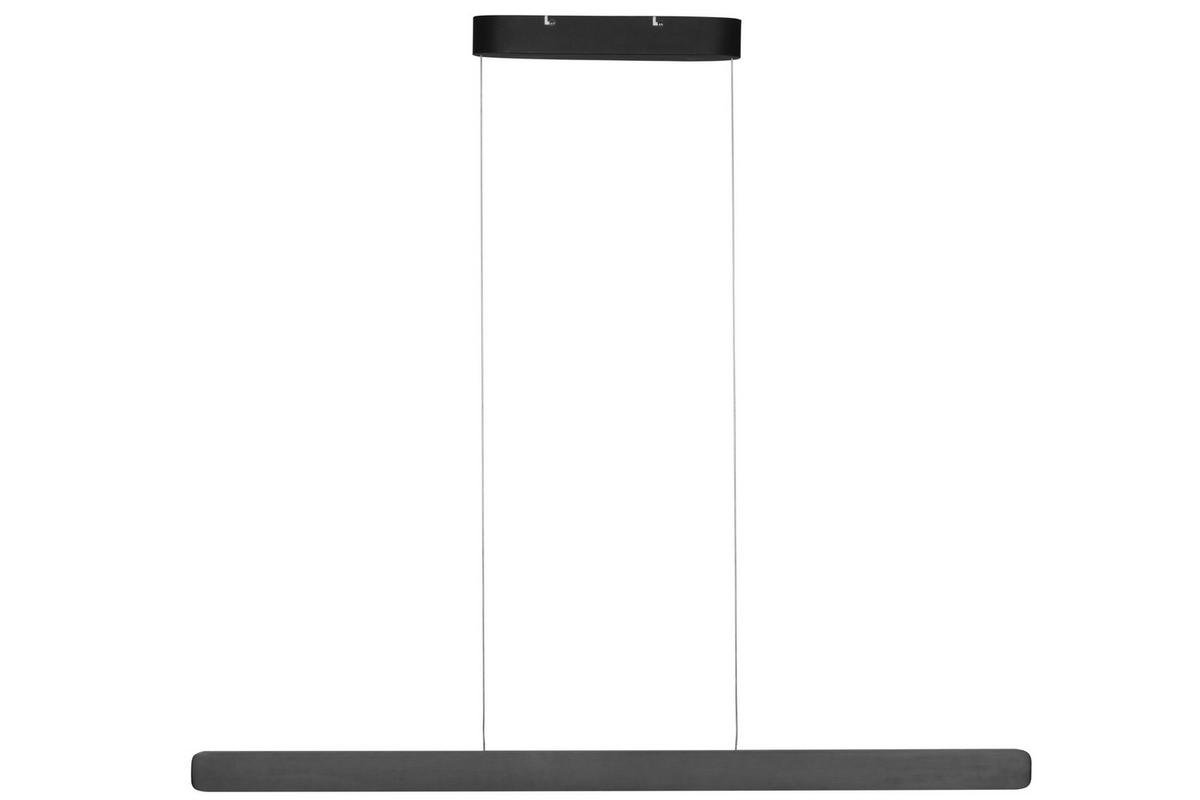 LAMPA WISZĄCA LED LINCOLN *SBN* - antracytowy/czarny, Basics, tworzywo sztuczne/metal (110/9/60-180cm) - Novel