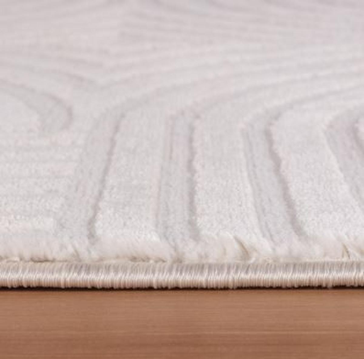 Tkana Preproga Sahara, Krem Barva, 240x340cm - krem barve, Design, tekstil (240/340cm) - Novel