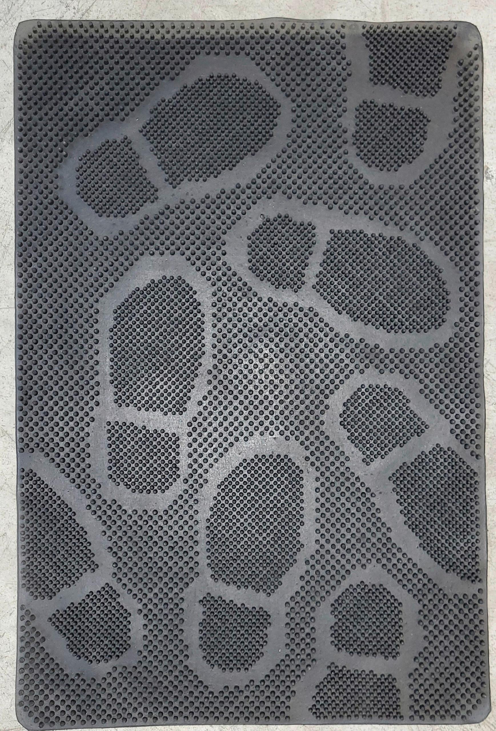 Lábtörlő Stepmat 60/40 - fekete, műanyag (60/40cm)