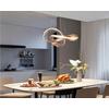 LED-HÄNGLAMPA ELISA - cappuccino, Modern, metall/plast (52/120cm) - Mömax
