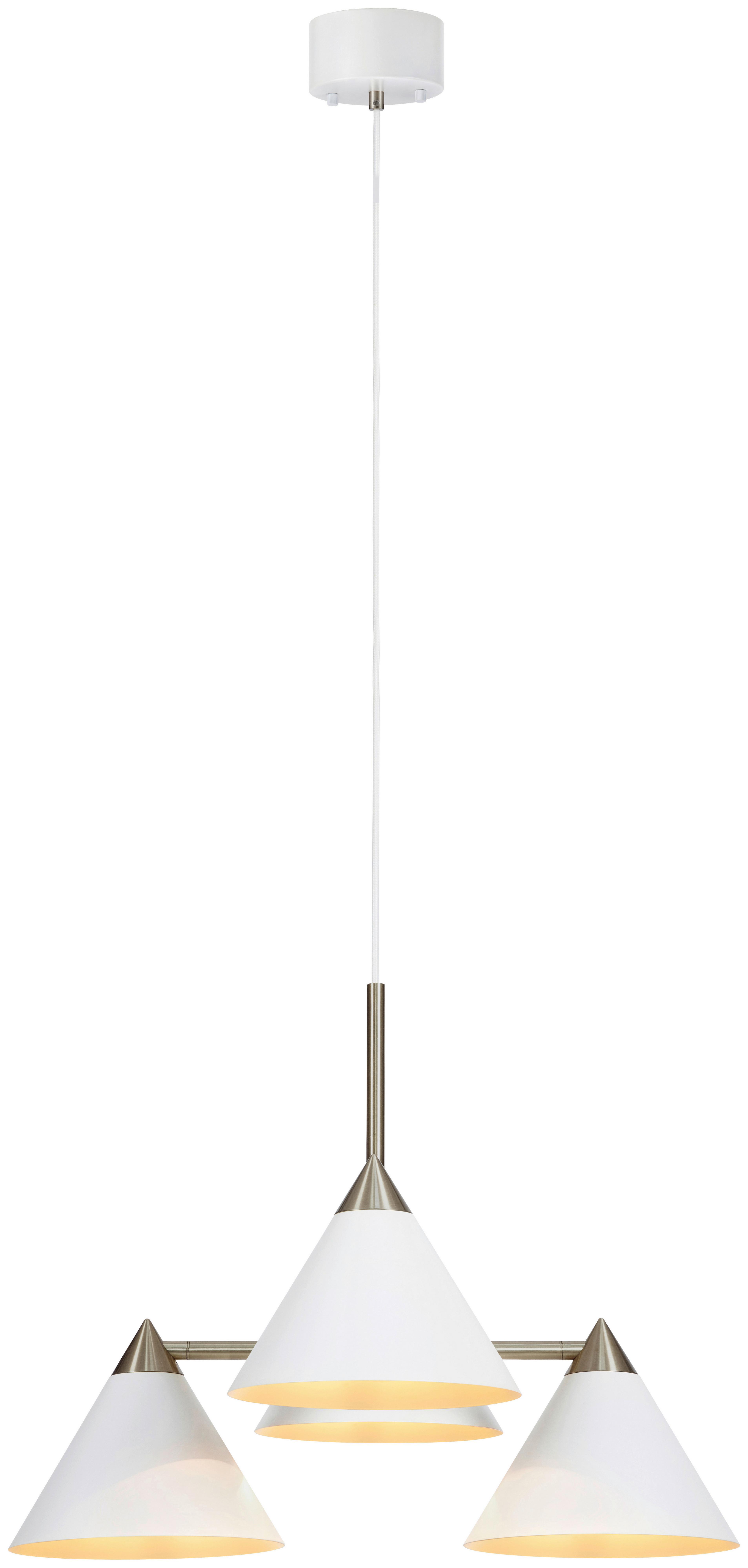Hängeleuchte Klint Pendant 4L max. 6 Watt - Weiß, Basics, Metall (57/57/46cm) - Markslöjd