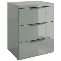 Nachtkästchen Mundi Grün/Kaschmir - Kaschmir/Anthrazit, MODERN, Holzwerkstoff (49/63,5/40cm) - Mömax